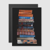 VIntage Stack of Old Books Postcard (Voorkant / Achterkant)