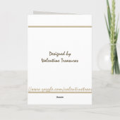 Vintage Stamp Valentijn Kaart (Achterkant)