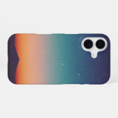 Vintage Starry Sky Gradient iPhone 16 Hoesje (Achterkant horizontaal)
