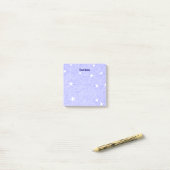 Vintage Stars Etsing Stickervellen Post-it® Notes (Op bureau)