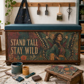 Vintage Stay Wild Vlinder Fee Decoupage Kunst Tissuepapier