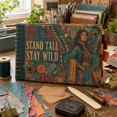 Vintage Stay Wild Vlinder Fee Decoupage Kunst Tissuepapier