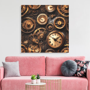Vintage Steampunk Canvas Kunst