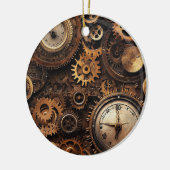 Vintage Steampunk Christmas Ornament (Links)