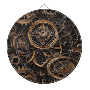 Vintage Steampunk Dartbord
