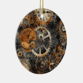 Vintage Steampunk Kerst Ornament (Rechts)