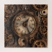 Vintage Steampunk Puzzel (Horizontaal)