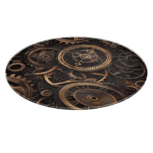 Vintage Steampunk Snijplank (Hoek)