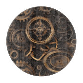 Vintage Steampunk Snijplank (Voorkant)