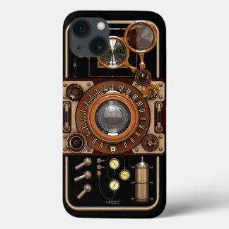Vintage Steampunk TLR-camera #2B Case-Mate iPhone Case