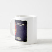 Vintage stempel - Finland Koffiemok (Voorkant links)