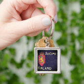 Vintage stempel - Finland Sleutelhanger (Hand)