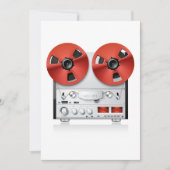 Vintage Stereo Uitnodigingen (Voorkant)