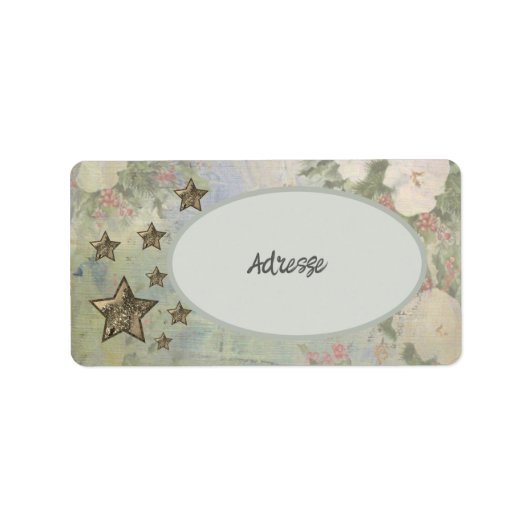 Vintage Sterne Etiket (Voorkant)