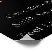 Vintage Stijl, Bedreiging, Nepbioscoop Poster (Hoek)