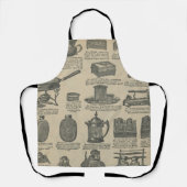 Vintage Stijl Schort (Voorkant)
