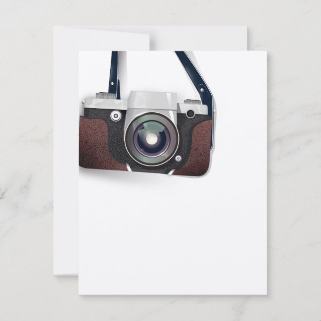 Vintage stijl vintage camera (Voorkant)