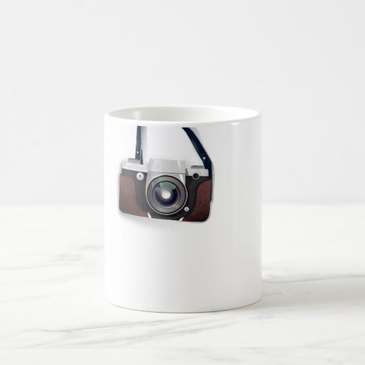 Vintage stijl vintage camera magische mok (Center)