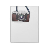 Vintage stijl vintage camera notitieblok (Linkerzijde)