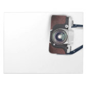 Vintage stijl vintage camera notitieblok (Voorkant)