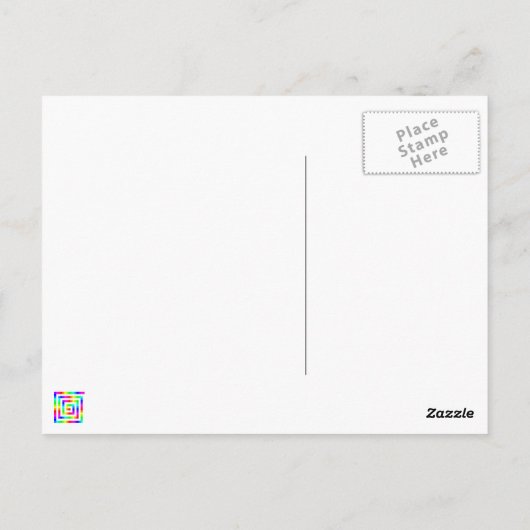 Vintage Stocking Pantyhose Adverteren Briefkaart (Achterkant)