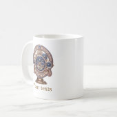 Vintage Stoomtech Koffiekop Koffiemok (Voorkant links)