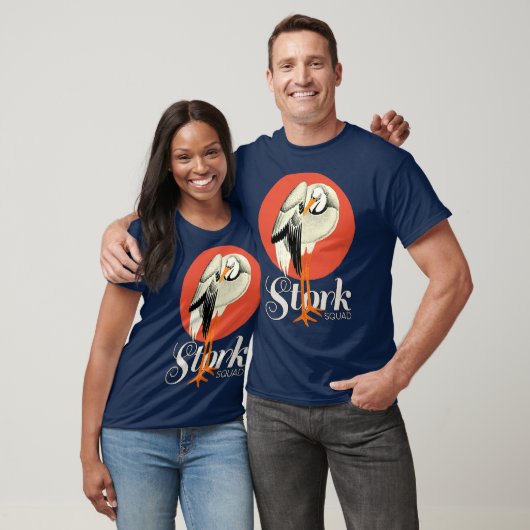Vintage Stork Squad T-shirt (Unisex)
