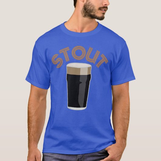 Vintage Stout Beer Festival T-shirt (Voorkant)