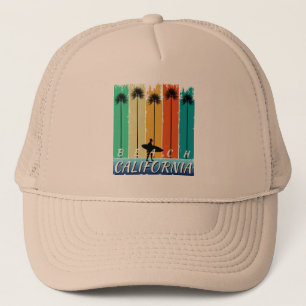 VINTAGE STRAND CALIFORNIE PALMBOMEN TRUCKER PET