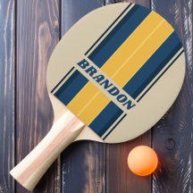 Vintage strand zand plank strepen met naam