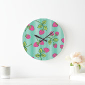 Vintage strawberry clock grote klok (Huis)