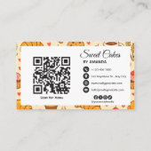 Vintage Style Bakery Visitekaartje (Achterkant)