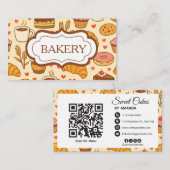 Vintage Style Bakery Visitekaartje (Voorkant / Achterkant)