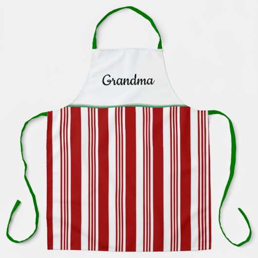 Vintage Style Baking Apron Schort (Voorkant)