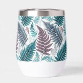 Vintage-style botanical fern leaves (Achterkant)