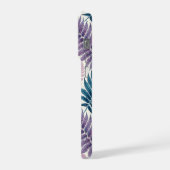 Vintage-style botanical fern leaves iPhone hoesje (Linkerkant)