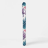 Vintage-style botanical fern leaves iPhone hoesje (Linkerkant)