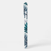 Vintage-style botanical fern leaves iPhone hoesje (Linkerkant)