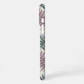 Vintage-style botanical fern leaves iPhone hoesje (Linkerkant)