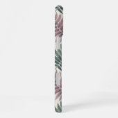 Vintage-style botanical fern leaves iPhone hoesje (Rechterkant)
