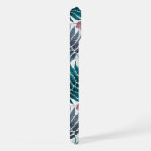 Vintage-style botanical fern leaves iPhone hoesje (Rechterkant)