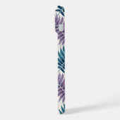 Vintage-style botanical fern leaves iPhone hoesje (Linkerkant)
