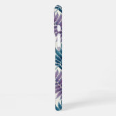 Vintage-style botanical fern leaves iPhone hoesje (Linkerkant)
