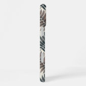 Vintage-style botanical fern leaves iPhone hoesje (Rechterkant)