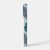 Vintage-style botanical fern leaves iPhone hoesje (Linkerkant)