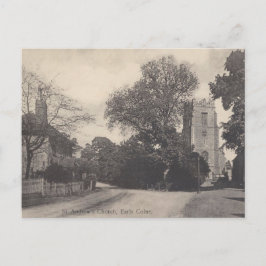 Vintage Style Earls Colne Church Uitzicht Briefkaa Briefkaart