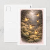 Vintage-Style Firefly Illustration Briefkaart (Voorkant / Achterkant)