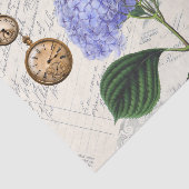 Vintage Style. Hydrangea. Tissuepapier (Detail)