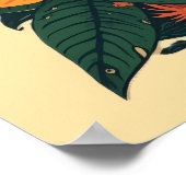 Vintage Style Jamaica Travel Illustration Poster (Hoek)