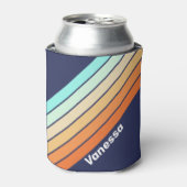 Vintage Style Retro with Name Can Cooler (Blikje Voorkant)